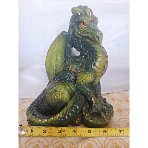 Windstone Editions Adult Dragon by M. Peña ©1986 – North Hollywood Green - Picture 8 of 9